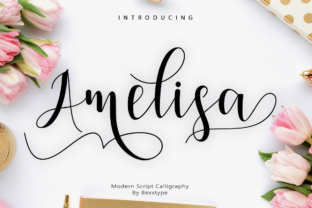 Amelisa Script: A Fresh Typeface for Editorial Design