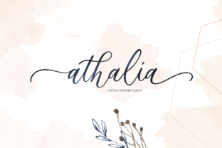Athalia Script: A Luxury Typeface for Branding