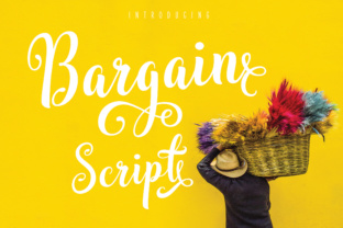 Bargain Script: A Bold Typeface for Editorial Design