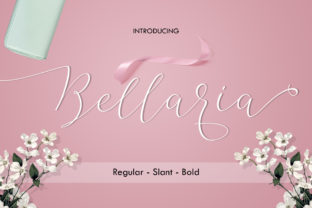 Bellaria Script: A Handwritten Font for Makers