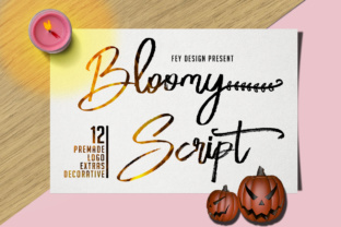 Bloomy Script: A Feminine Typeface for Modern Brands