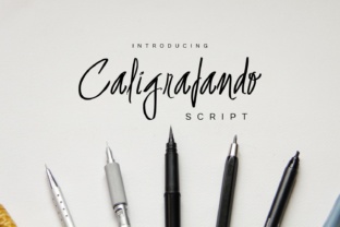 Caligrafando Script: A Versatile Typeface for Campaigns