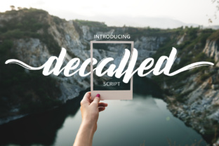 Decalled Script: A Versatile Typeface for Campaigns