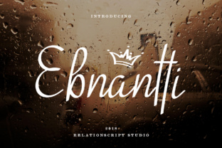 Ebnantti Script: Elevating Web Design with a Hand-Drawn Typeface