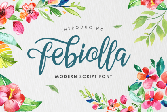 Febiolla Script: A Playful Typeface for Modern Brands