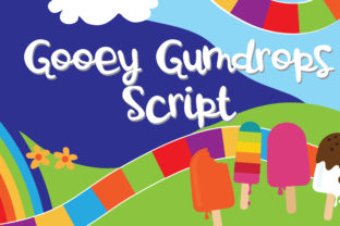 Gooey Gumdrops Script Font Review for Marketers