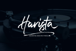 Harista Script: A Handwritten Typeface for Modern Web Design
