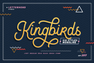 Kingbirds Script: A Versatile Font for Branding