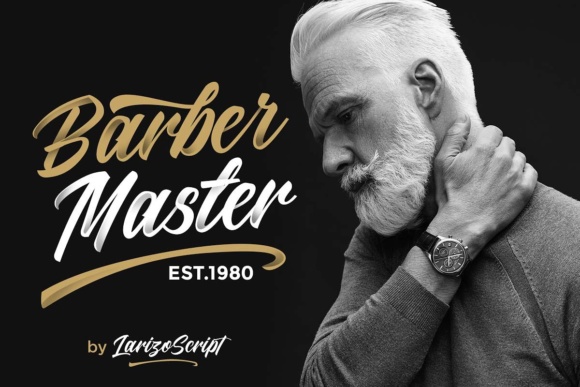 Larizo Script: A Handmade Font for Branding