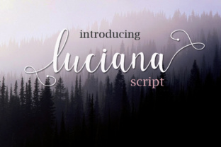 Luciana Script 2: A Modern Typeface for Editorial Design