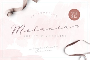 Melania Script: A Handwritten Typeface for Editorial Design