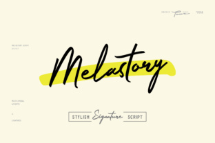 Melastory Script: A Modern Typeface for Bold Campaigns