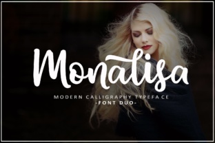 Monalisa Script Font for Elegant Crafts