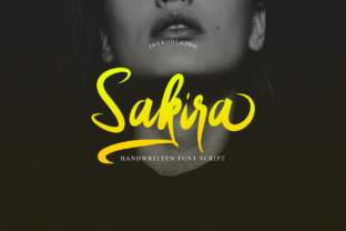 Sakira Script: A Modern Typeface for Editorial Design