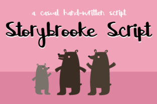 Storybrooke Script Typeface for Playful Branding