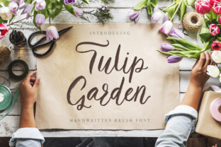 Tulip Garden Script: A Playful Typeface for Editorial Design