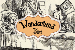 Wonderland Script Font for Makers