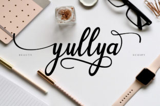 Yullya Script Font for Crafters
